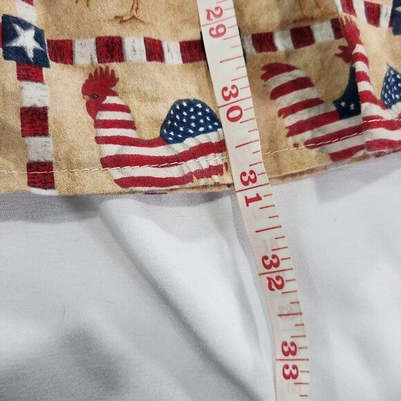 L.L. Bean Prairie Skirt with American Chickens - Picture 2 of 5